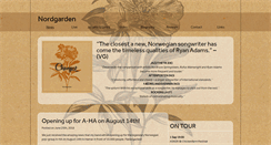Desktop Screenshot of nordgarden.info